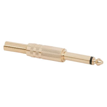 Mufa Jack 6.3 mm mono tata aurita 