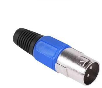 Mufa XLR tata albastru