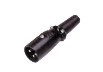 Mufa XLR tata la negru 