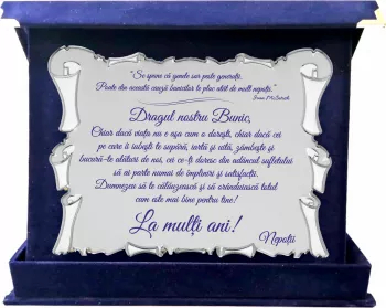 Placheta Aniversare Bunic 