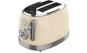 Prajitor de paine Cecotec ToastTaste 800 Vintage 850 W Slot dublu 03212 - RESIGILAT 