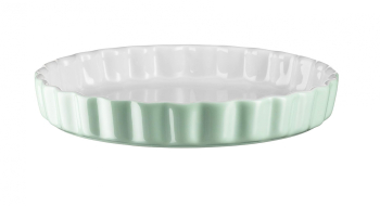 Tava pentru tarta MASER 931142 rotunda de copt O 27 cm ceramica verde - RESIGILAT 