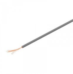 Cablu cupru multifilar izolat 10m gri 1x0.14mm Goobay 