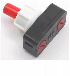 Intrerupator ON-OFF prin apasare cu retinere 2A 250V pentru lampi de birou 