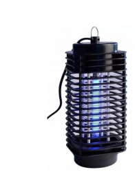 Lampa KlaussTech Anti-Insecte KlaussTech UV Actiune 50 Metrii Patrati Montaj Rapid Negru 