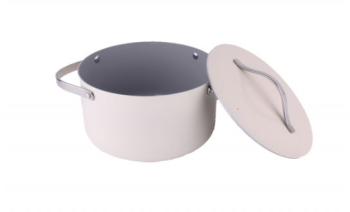 Oala Zilan din 5 straturi de material 24 cm diametru capacitate 5.2l manere nituite din otel inoxidabil 