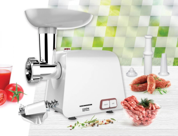 Putere maxima 1340 W accesoriu pentru rosii accesoriu pentru carnati cutit din inox functie Reverse 2 site de taiere capacitate de 