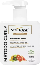 Sampon revitalizant pentru parul ondulat si cret Voltage Cosmetics Rizos Metodo Curly 500 ml 
