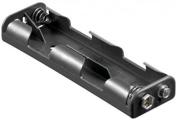 Suport baterie 4x AA R6 cu mufa de conectare 9V Goobay 