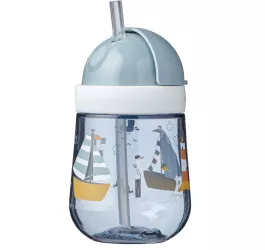 Cana cu pai Mepal pentru copii rezistenta la scurgeri 300 ml - RESIGILAT 