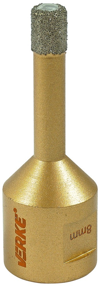 Carota diamantata pentru piatra gresie si beton 8mm V05108 Verke 