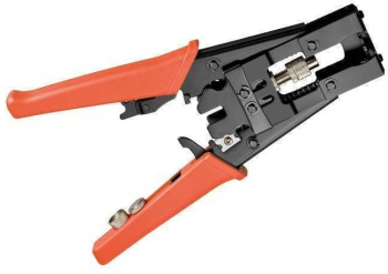 Cleste de serizare conectori F IEC BNC RCA tip compresie