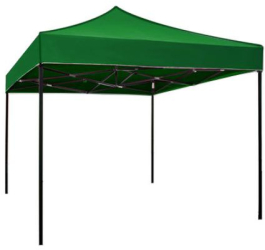 Pavilion KlaussTech Pliabil Verde 3x3m Cadru Metalic 