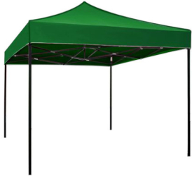 Pavilion Pliabil KlaussTech Culoare Verde 3x3m Cadru Metalic 