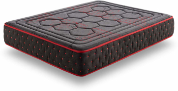 Saltea Viscoelastic - Moonia - Hexaflex Moon 27 cm 160x200cm - Visco - Color Negru - Fermitate Medie
