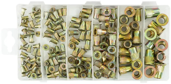 Set piulite nituibile Verke V06702 150 bucati 