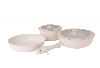 Set vase de gatit Zilan din 8 piese 5 straturi de material compatibil cuptor 