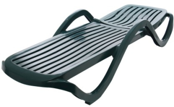 Sezlong Klausstech Pentru Plaja Structura Din Plastic Rezistenta La Uv Spatar Reglabil Rezistent La Umezeala Design Confortabil Culoar 