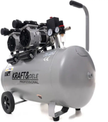 Compresor fara ulei Kraft&Dele KD1398 100 l 2 x 1500 W 
