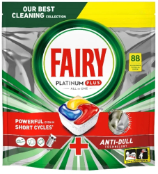 FAIRY All in One Platinum Plus Detergent Masina Spalat Vase 88 capsule