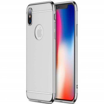 Husa Apple iPhone X 3in1 Argintiu 