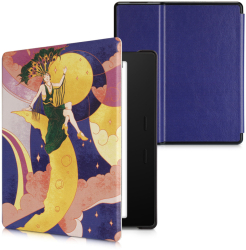 Husa kwmobile pentru Amazon Kindle Oasis 10 Piele ecologica Multicolor 49417.30 