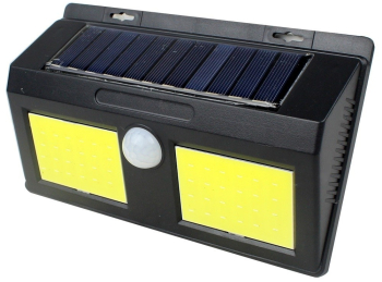 Lampa Solara Klausstech Led Cu Lumina Calda Senzor De Miscare Clasa Protectie Ip65 Timp De Lucru 12h+ Design Compact Si Ergonomic Neg 