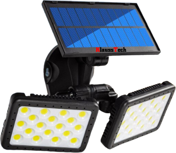 Lampa Solara KlaussTech Montare pe Perete Senzor Proximitate Putere 15W Negru 