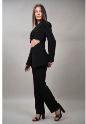 PANTALONI COSTUM MILANO M Negru 