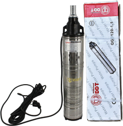 Pompa submersibila DDT QGD120 Inox 1.1 kW 50 l/min 10 m cablu de alimentare 