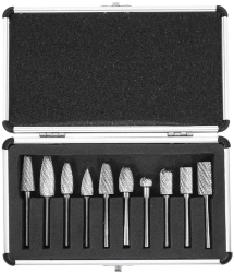 Set 10 freze Verke V05041 pentru metal 