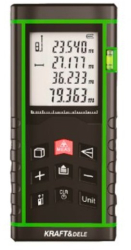 Telemetru digital cu laser Kraft and Dele 0 05 - 80 m ± 1 5 mm