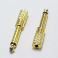 Adaptor audio aurit JACK 6.3 mm tata la 3.5 mm MONO 