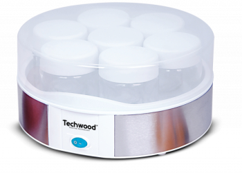Aparat electric pentru iaurt Techwood TYA-7001 7 borcane x 150ml 15W 