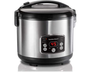 Aparat pentru gatit orez Hamilton Beach 37541-CE Multi-Cooker la aburi 4 75 litri Otel inoxidabil - SECOND 
