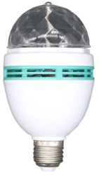 Bec Rotativ Klausstech Multicolor Efect Disco Compact Consum Redus De Energie Durata Lunga De Viata Lumina Rgb Ideal Pentru Petreceri 