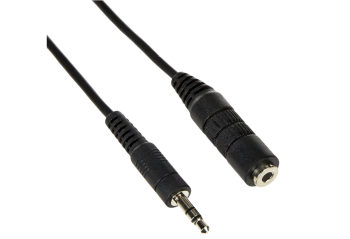 Cablu audio Digitus AK-510200 - 015-S 3 5 mm masculin feminin 1.5m negru - NOU 