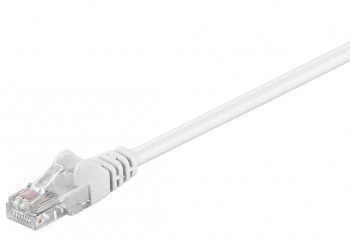 Cablu UTP CAT5e RJ45 8P8C - RJ45 8P8C alb 3m Goobay 