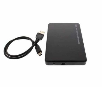 Carcasa HDD 2.5 SATA USB 2.0 negru 
