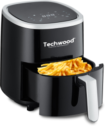 Friteuza cu aer cald Techwood TFR-358SHD 3.5L 1200W 8 programe 80 - 200 ° C 