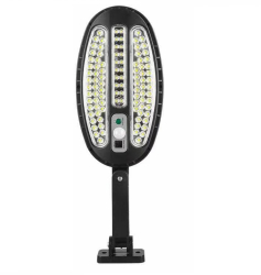Lampa Solara Cu Senzor Klausstech 100 Led-uri Senzor De Miscare Rezistenta La Intemperii Si Apa Usor De Instalat Fara Fire Design Comp 