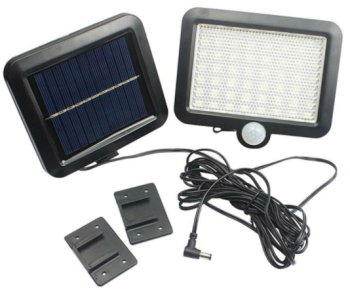 Lampa Solara Multifunctionala Klausstech Cu Alimentare Solara 56 Surse De Iluminare Led Detectare Miscare Unghi De 120 Grade Material Ab 