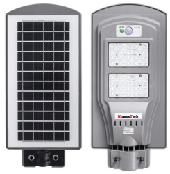 Lampa Stradala Cu Panou Solar Si Senzor De Miscare Klausstech 40w 