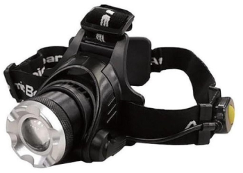Lanterna Frontala Profesionala Klausstech design Modern Led Q8 5000 Lux 40 X 3 Setari Unghi Ajustabil Negru 