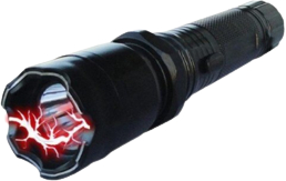 Lanterna KlaussTech Cu Electrosoc Flashlight Cu Led 1200kv Din Aluminiu 