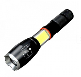 Lanterna KlaussTech Lumina 180° Baza Magnetica 5 Moduri Multifunctionala Usor De Folosit Ergonomica Waterproof Negru 