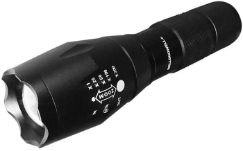 Lanterna Tactica Klausstech 5 Moduri De Iluminare Lumina Puternica Led Realizata Din Aliaj Special Dimensiuni Reduse Design Compact Ne 