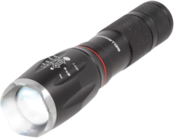 Lanterna Tactica Led KlaussTech Pro 5 Functii 3 Tipuri Luminare 5000 Lux 100w Raza Actiune 10km 