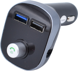 Modulator Auto Klausstech 2 X Usb Afisaj Digital Usb Microsd Handsfree 68 Db Negru 