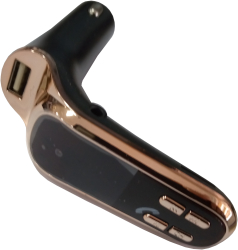 Modulator Fm Si Bluetooth KlaussTech Usb Card Microsd Ecran Lcd Digital 